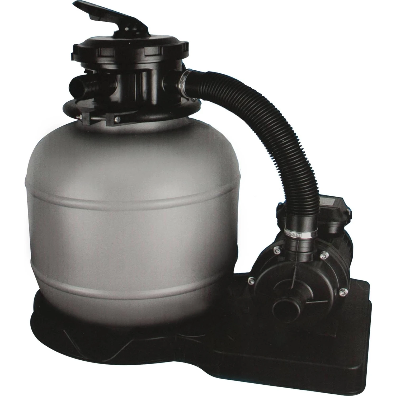 GRE Stahlwandpool Set (5-teilig) Hoch Rund Classic 240 X 120 Cm, Stahl 0,45 Mm Weiß Folie 0,3 Mm Blau – Bild 6