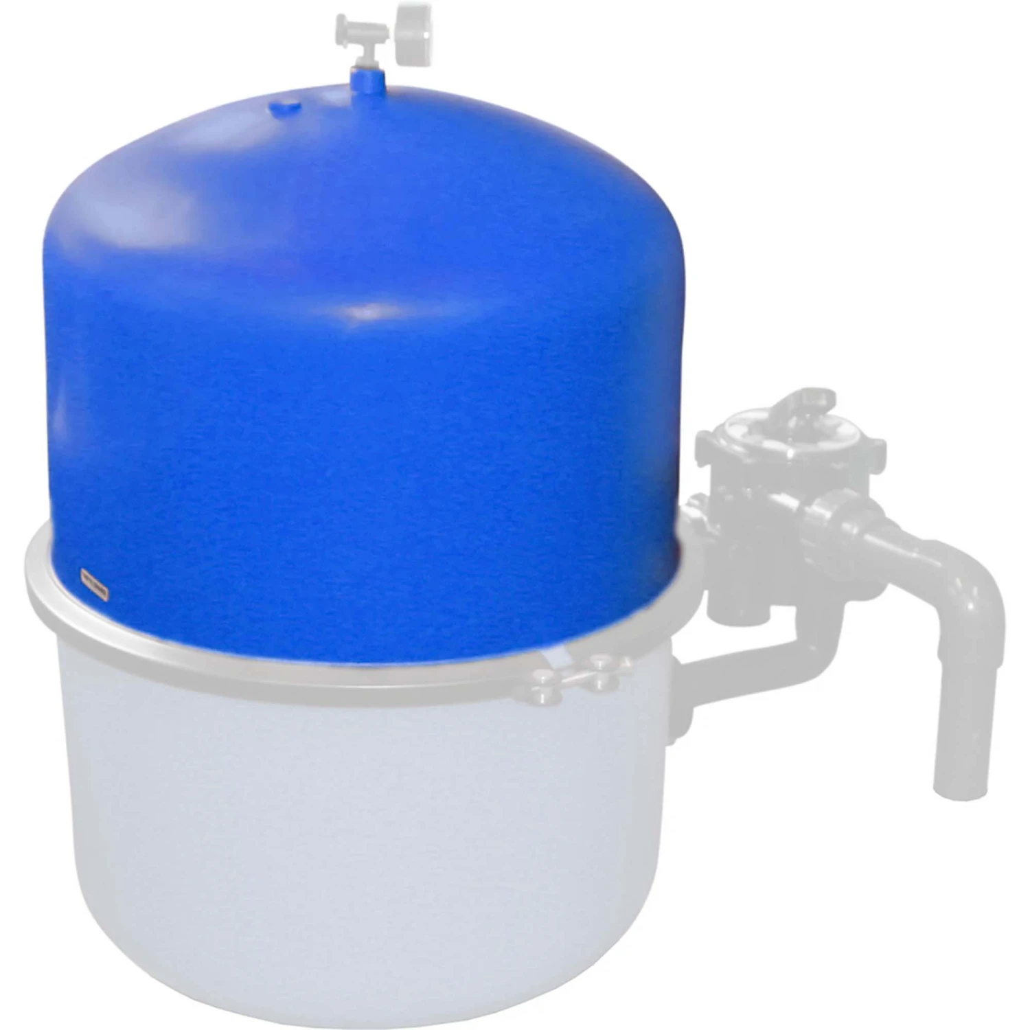 Waterman Filterkessel Ø 500 Mm, Oberteil, Blau