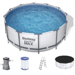 Bestway Steel Pro MAX Frame Pool Komplettset 366 X 122 Cm (56420GS)