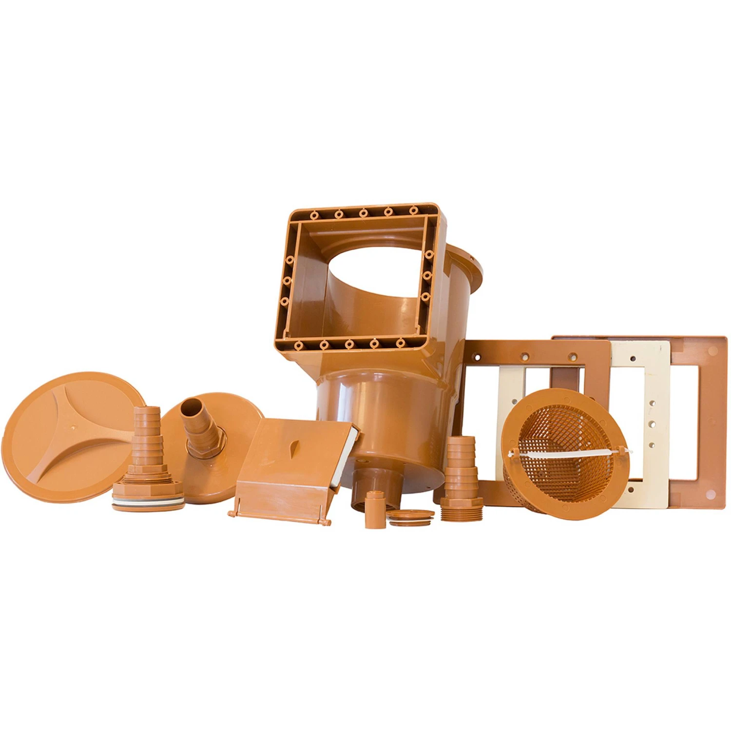 GRE Stahlwandpool Set (7-teilig) Hoch Oval 610 X 375 X 132 Cm, Stahl 0,45 Mm Holzoptik Folie 0,4 Mm Blau – Bild 5