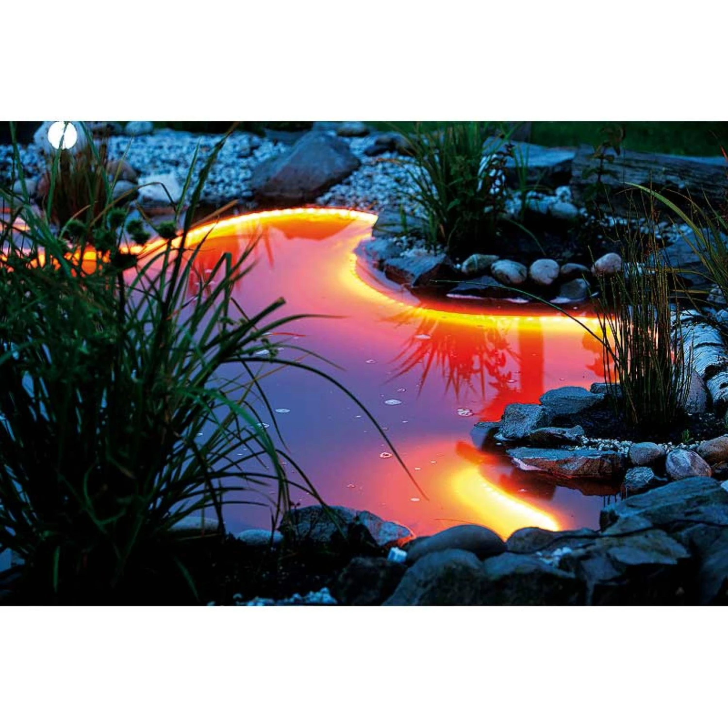 Heissner SMART LIGHT Unterwasser-LED-Band, RGB, 5m, Inkl. Transformator Und RGB-Controller – Bild 2