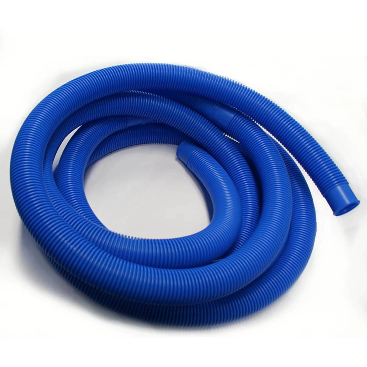 Waterman Stahlwandpool Set Oval Echtholz 725x375x120cm, Stahl 0,45mm Weiß, Folie 0,4mm Blau, Einhängebiese – Bild 3