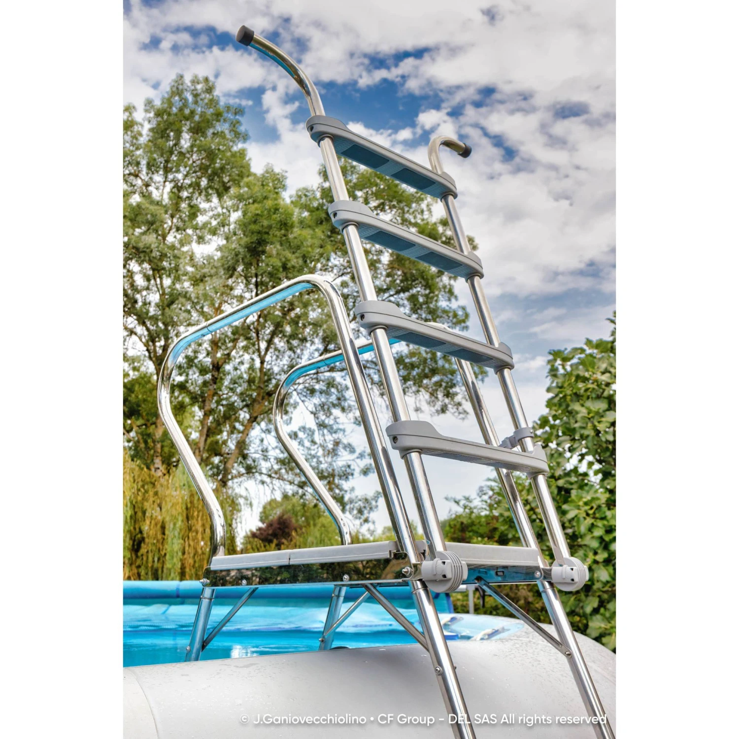 Zodiac Original Ovline 2000, Pool Oval, 700x500x110 Cm, Komplettset – Bild 3