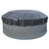 Waterman Luftkissen Poolabdeckung Aufblasbare Abdeckplane Rund Ø 4,5 M Grau/innen Beige Mit Ösen Und Kordelzug